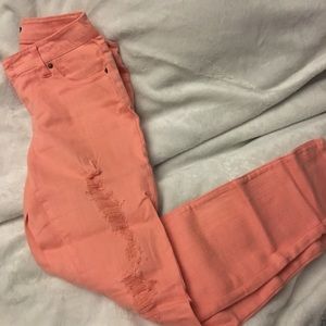 Forever 21 distressed jeans